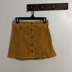BDG - Suede Tan Skirt - Size S
